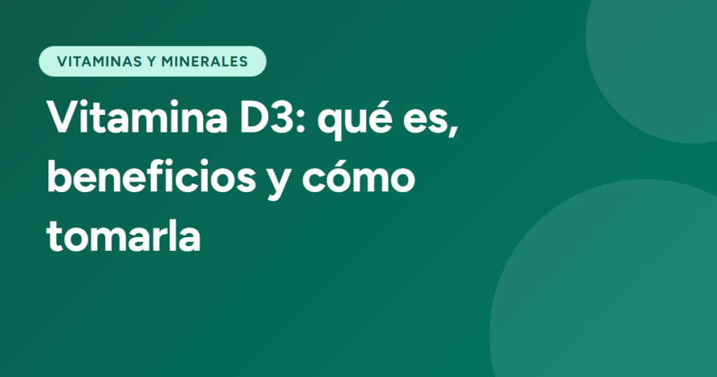Vitamin D3 Wirkung: Vorteile und Einnahme
